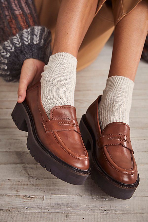 loafers chunky femme