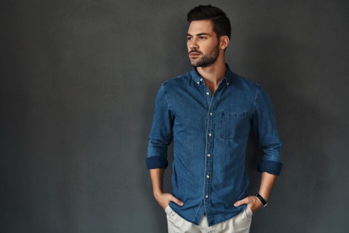 chemise homme jeans